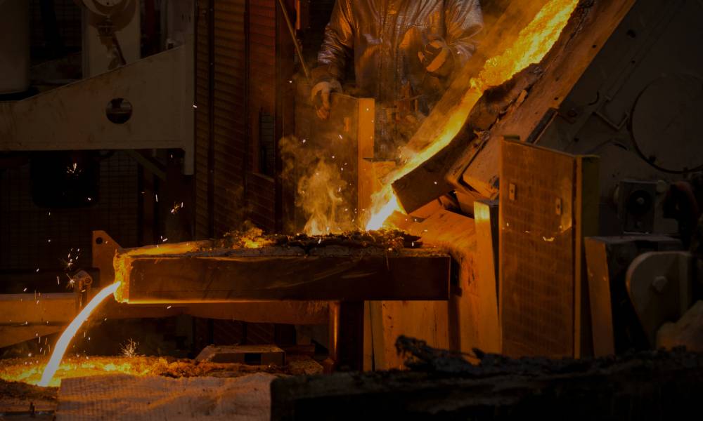 Casting simulation reducing defects in metal production