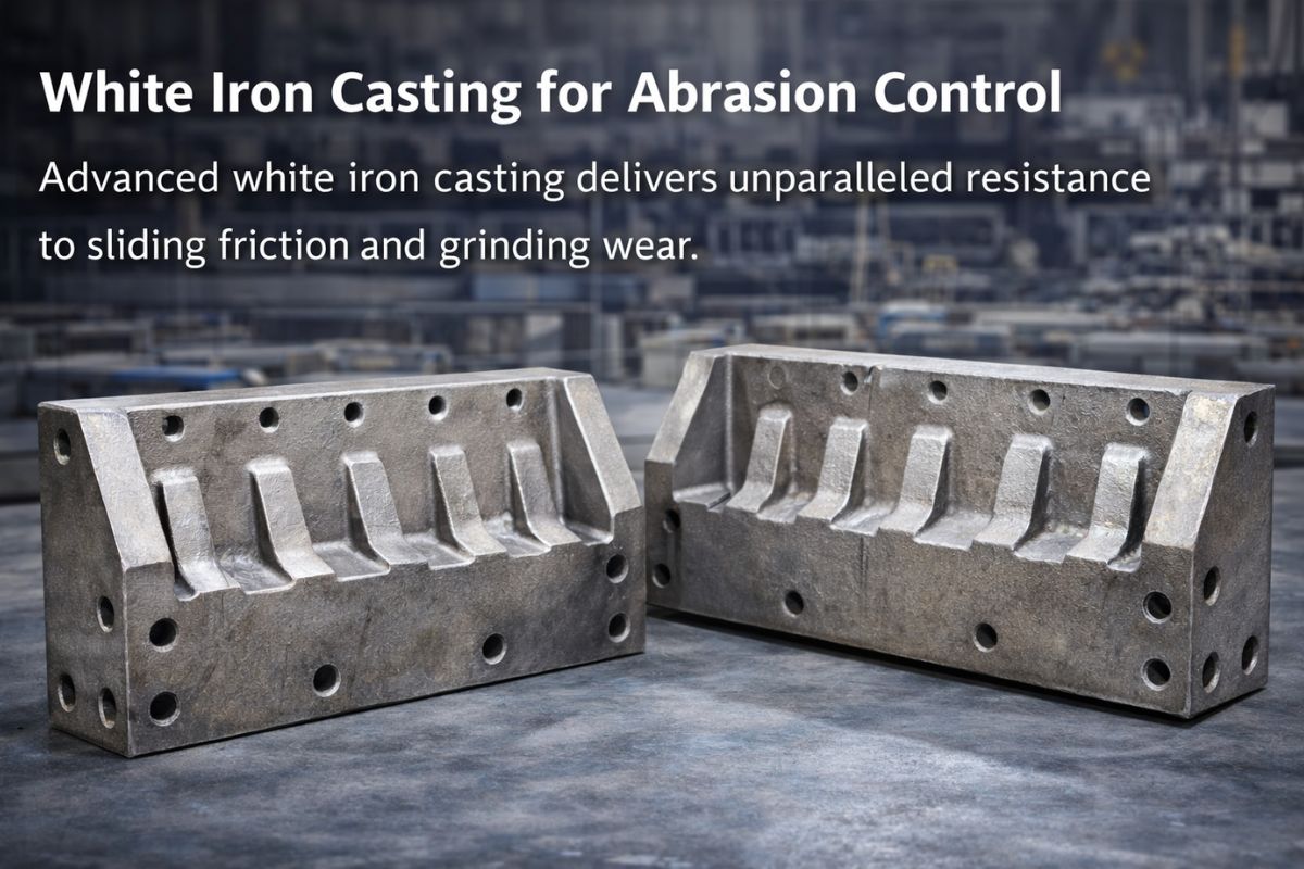Cement mill liners produced through advanced white iron casting