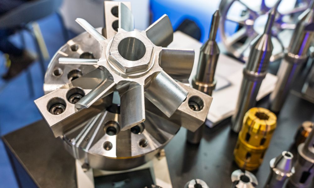 Wear resistant casting manufacturer inspecting precision metal parts for the mining industry